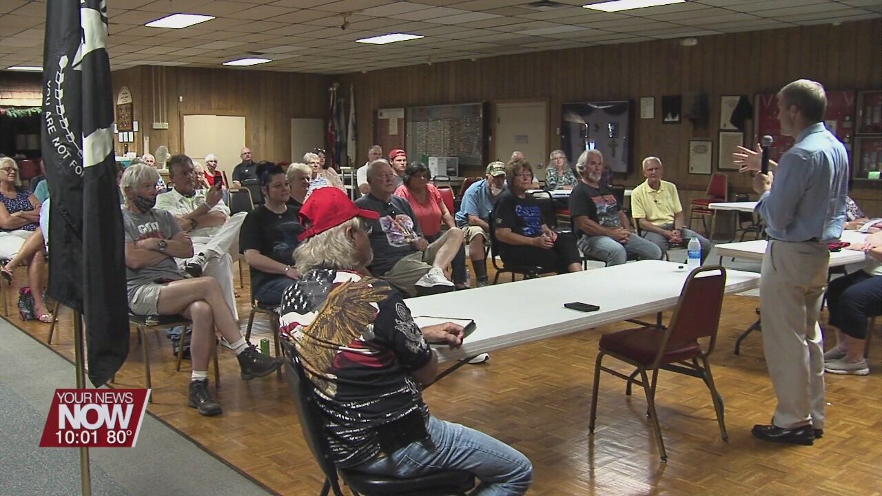 Representative Jim Jordan speaks at Lima VFW